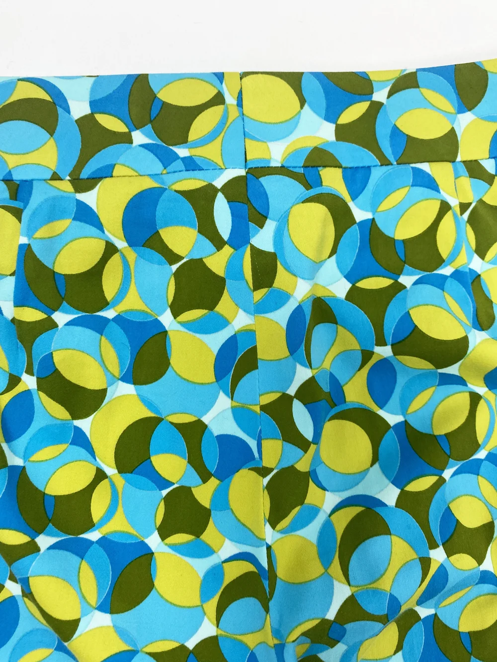 Celine green circle print pants — JAMES VELORIA