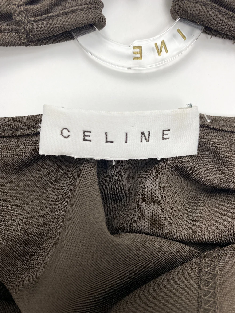 Celine gold strap tank top — JAMES VELORIA