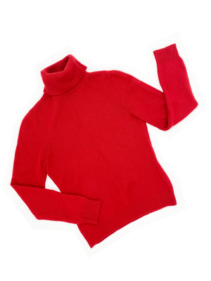 Celine F/W 1999 red cashmere sweater — JAMES VELORIA