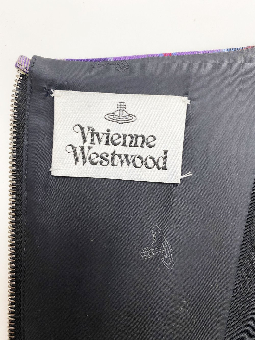 Vivienne Westwood S/S 2021 plaid bustier — JAMES VELORIA