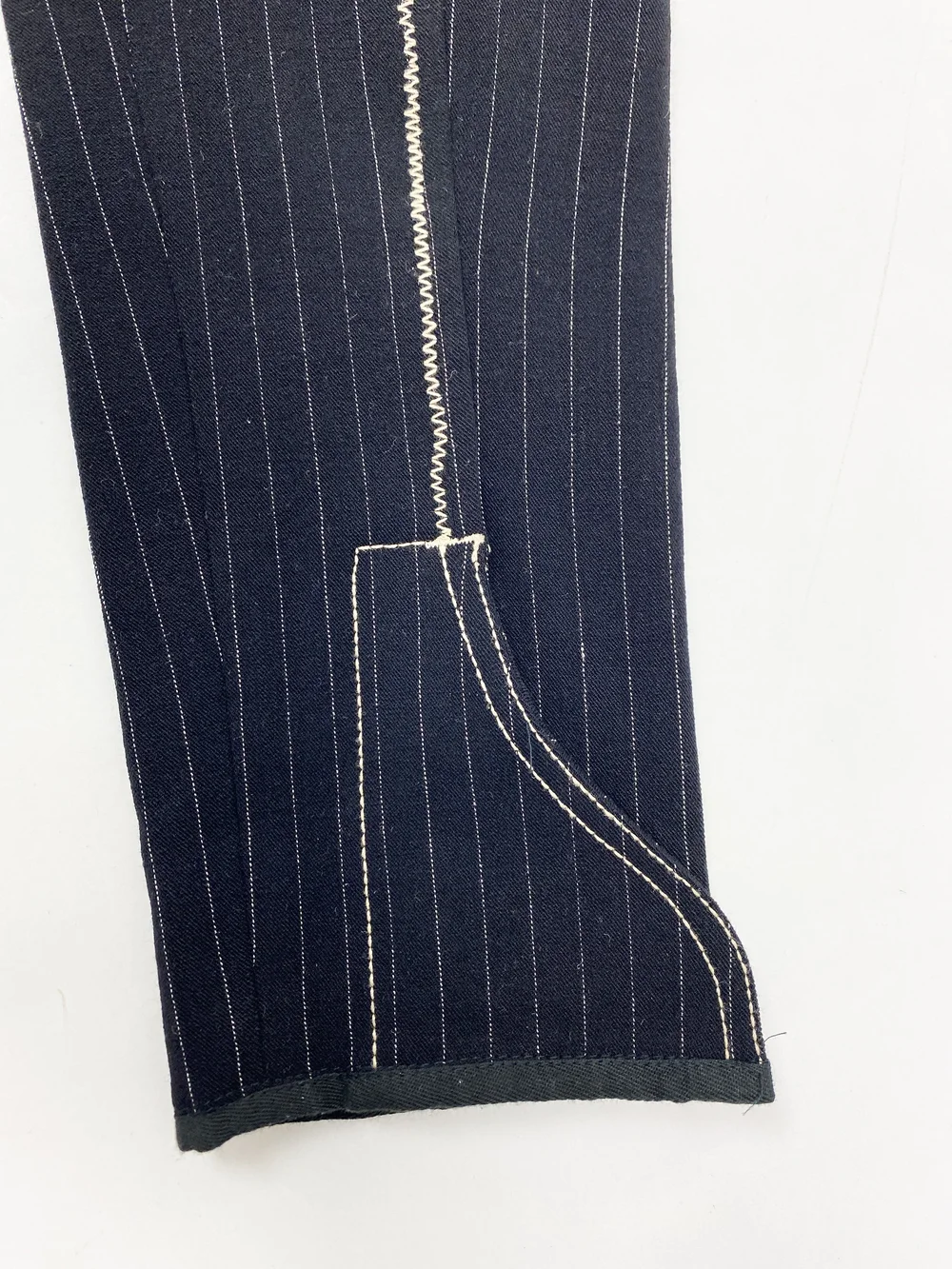 teibunki　Jean Paul Gaultier Jean Paul Gaultier F/W 1992 leather panel suit — JAMES VELORIA