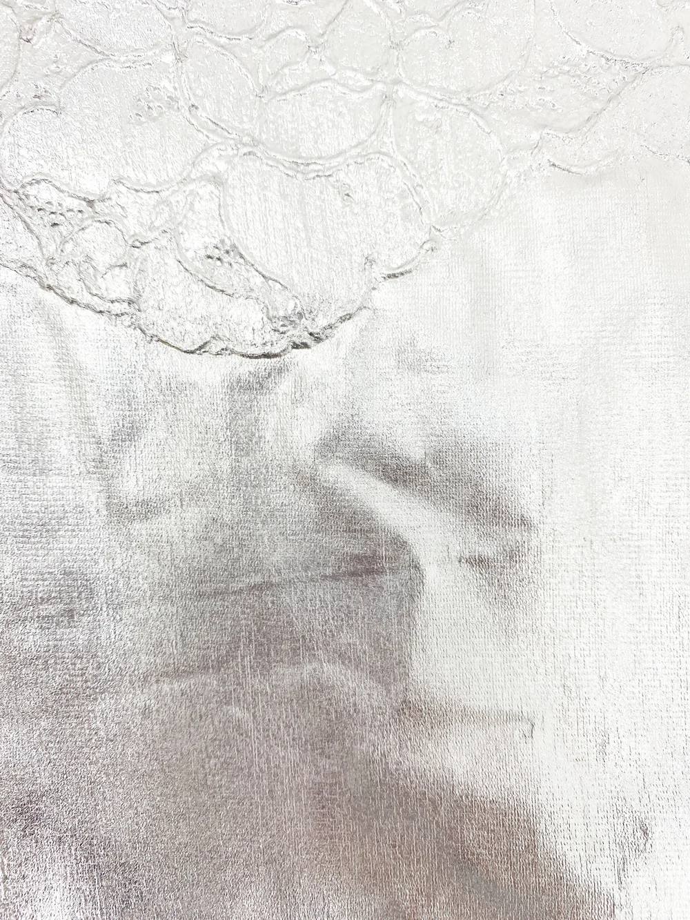 Maison Martin Margiela S/S 2003 artisanal silver painted