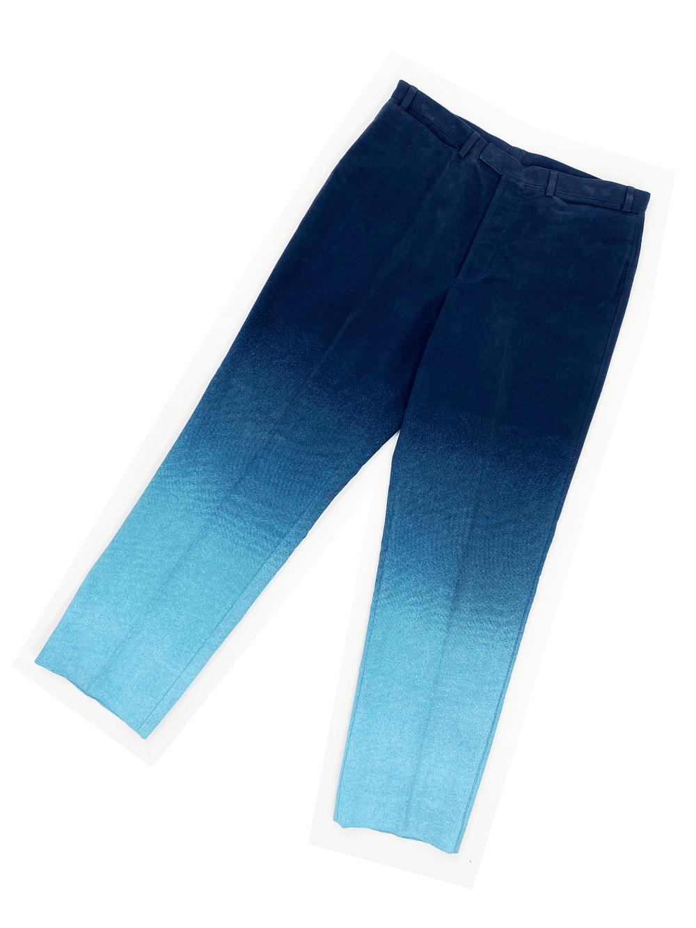 Gianni Versace Versus 90s blue ombre pants — JAMES VELORIA