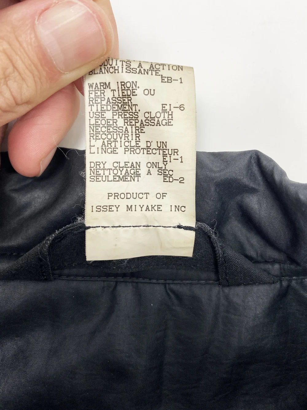 Issey Miyake Windcoat fleece lined trench — JAMES VELORIA