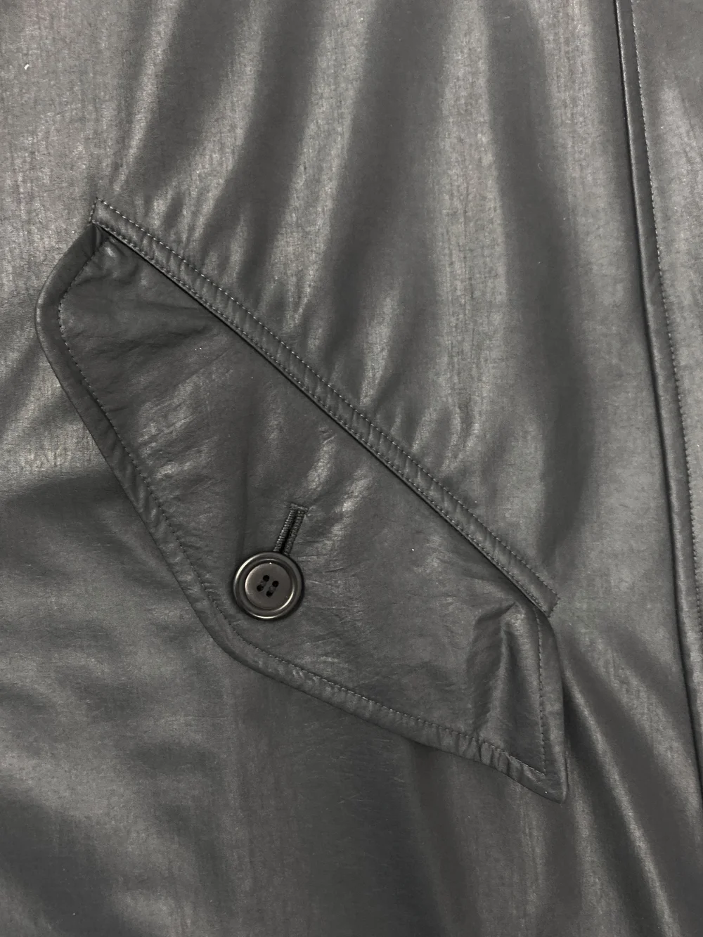 Issey Miyake Windcoat fleece lined trench — JAMES VELORIA