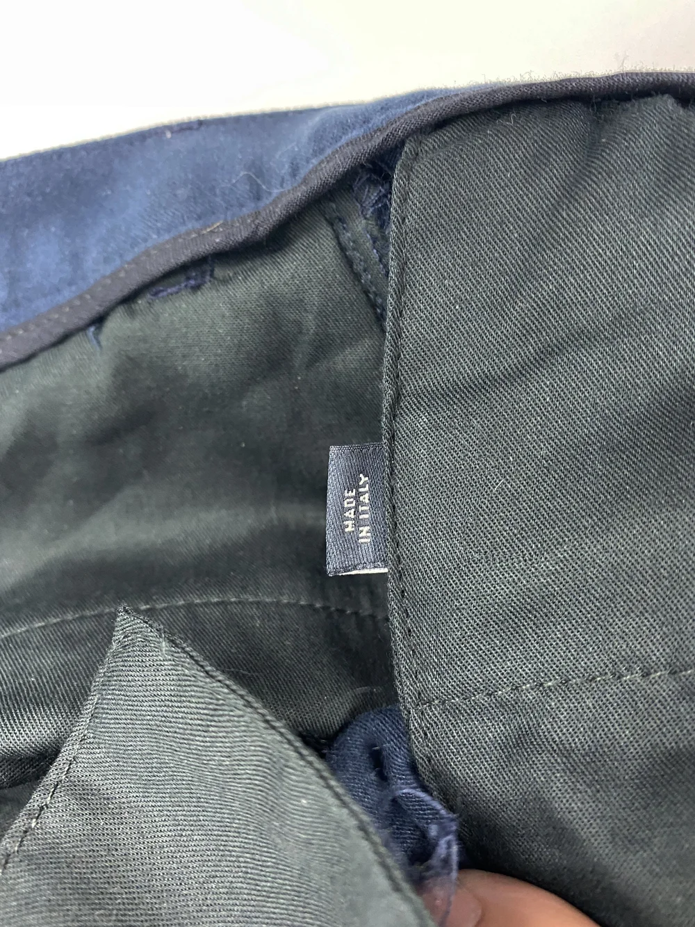Gianni Versace Versus 90s blue ombre pants — JAMES VELORIA