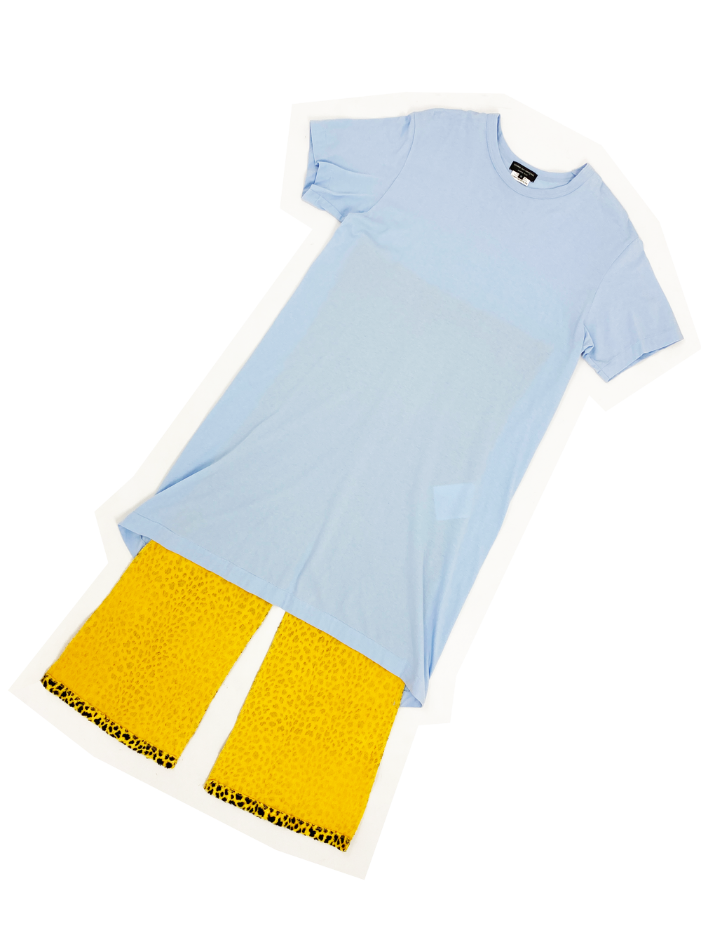 Comme des Garcons S/S 2014 t-shirt with faux fur tails — JAMES