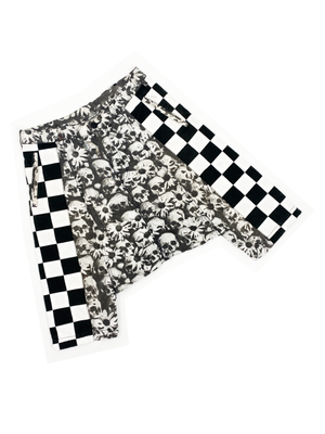 Comme des Garcons Homme Plus S/S 2011 skull print shorts — JAMES