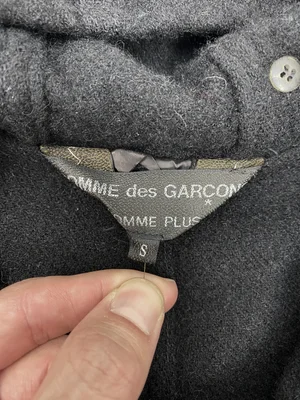 Comme des Garcons Homme Plus F/W 2012 long wool duffle coat