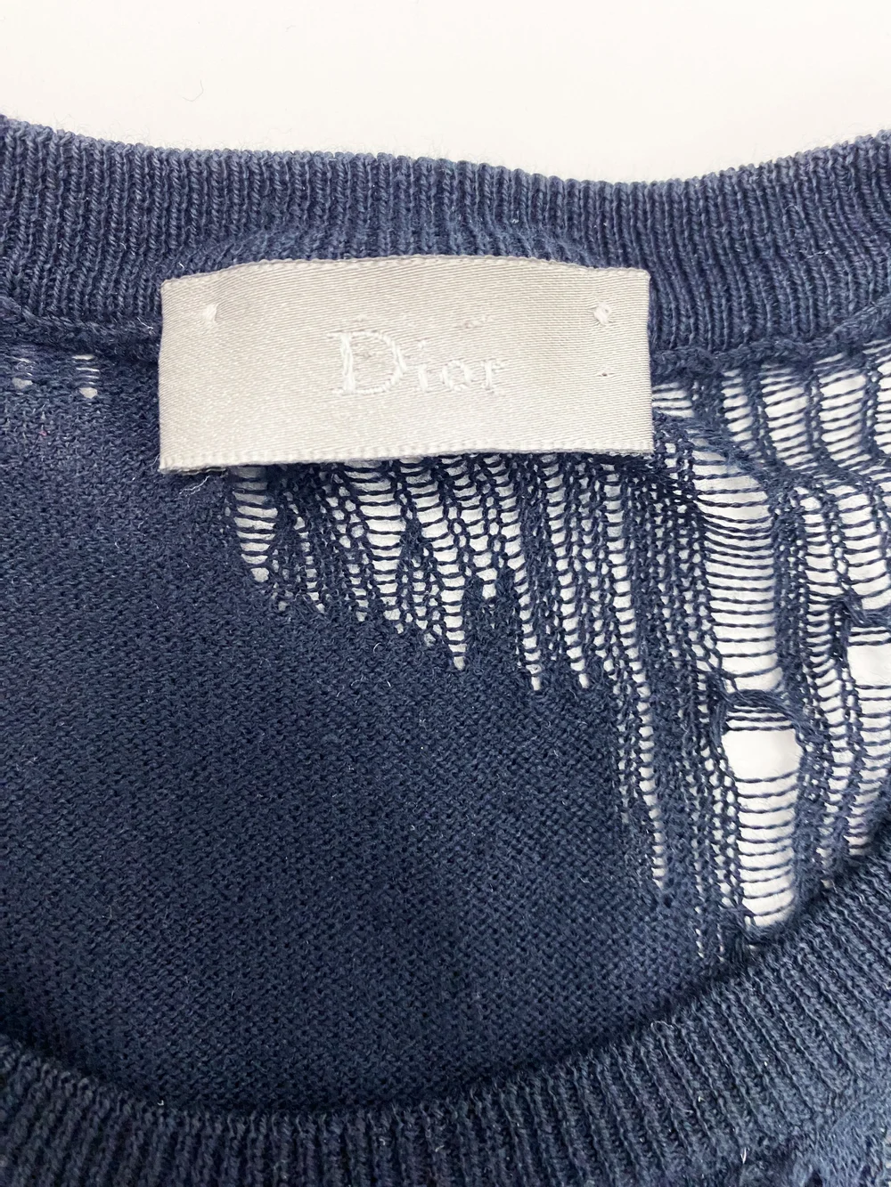 CHRISTIAN DIOR ニットセーター ネイビー 楽天市場】dior（カラーネイビー）（ニット・セーター｜トップス