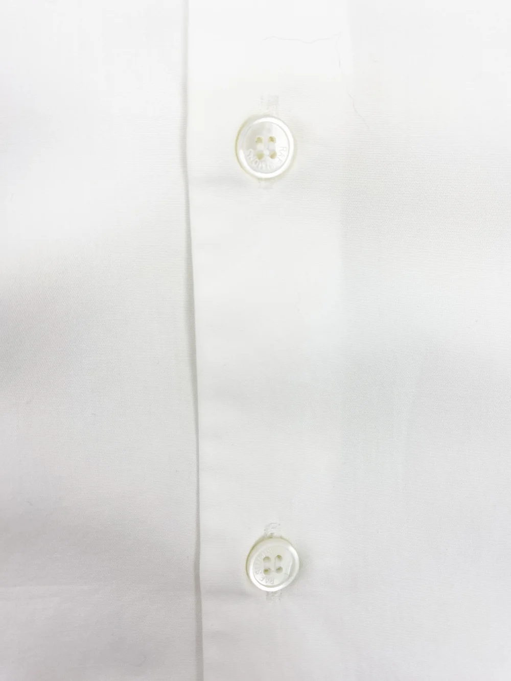 Raf Simons light blue collar stripe shirt — JAMES VELORIA