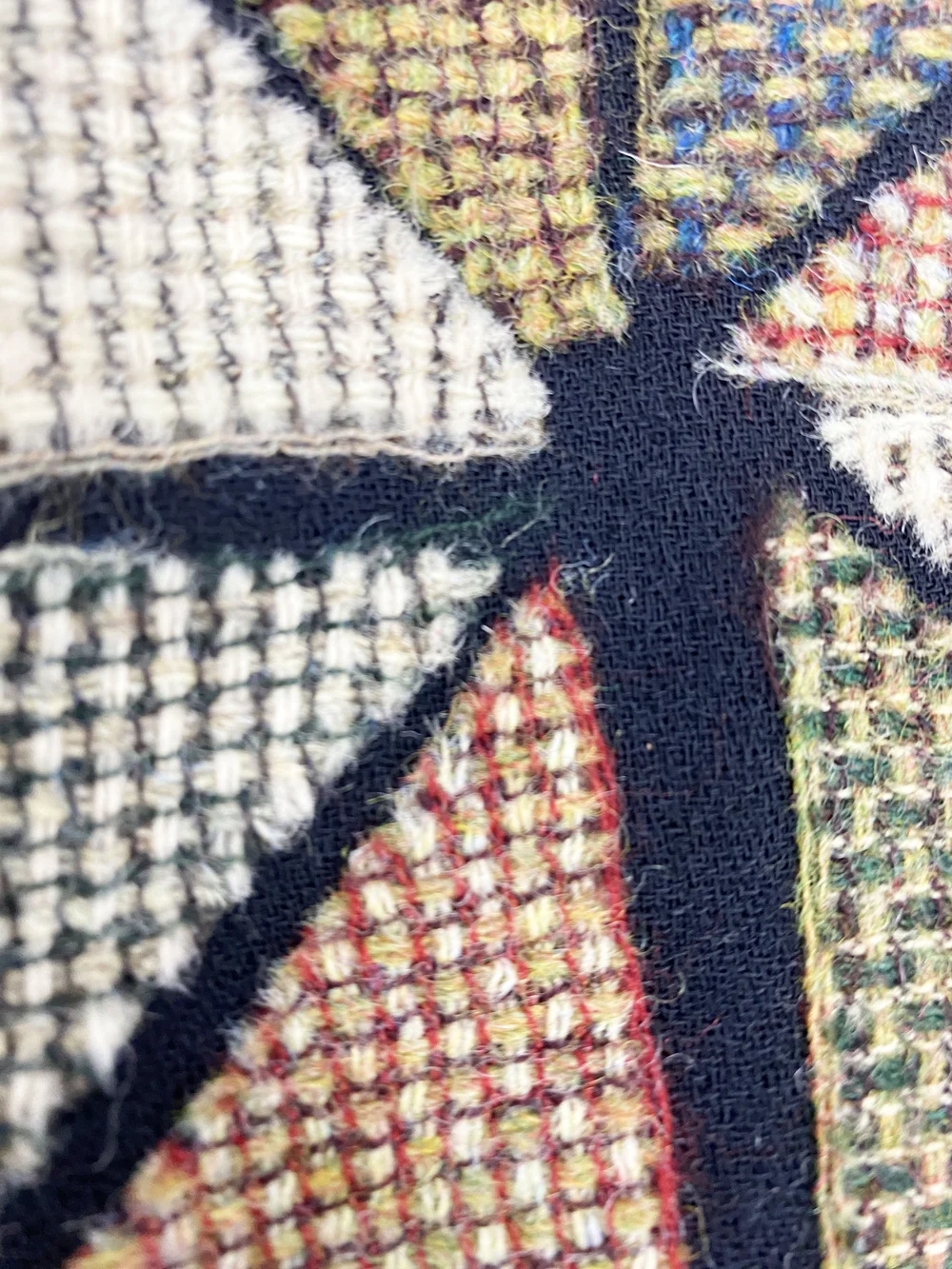 Romeo Gigli 90s patchwork vest — JAMES VELORIA