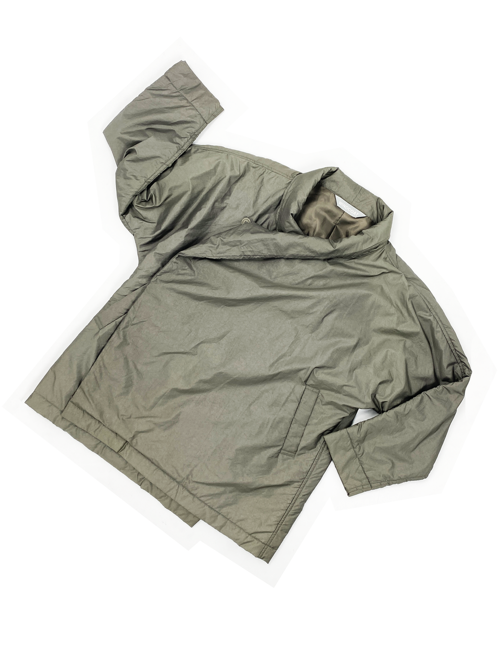 Issey Miyake Windcoat padded wrap coat — JAMES VELORIA