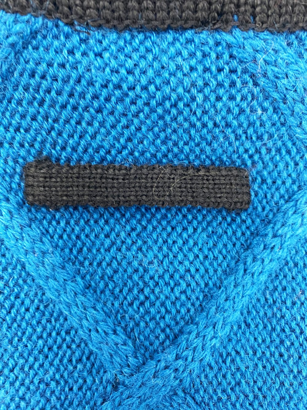 Jean Paul Gaultier 90s cable knit sweater — JAMES VELORIA