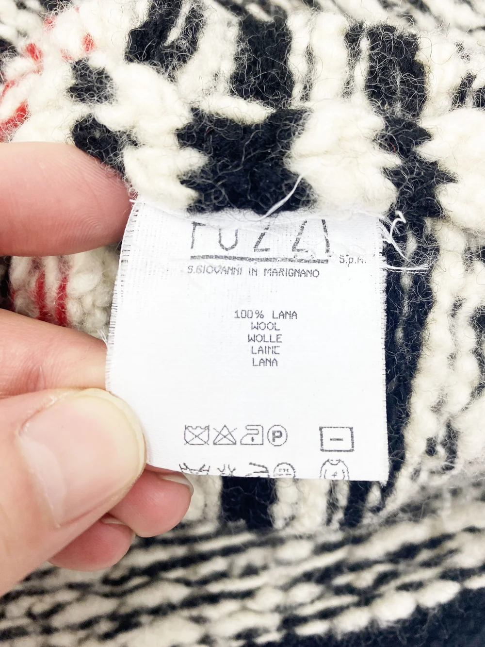 90s Jean Paul Gaultier wool knit 百合紋章 90s Jean Paul Gaultier wool knit 百合紋章