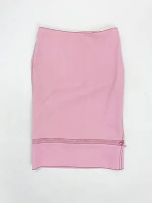 スカート MIU MIU Pink Skirt Archive Miu Miu 90s pink convertible zip skirt — JAMES VELORIA