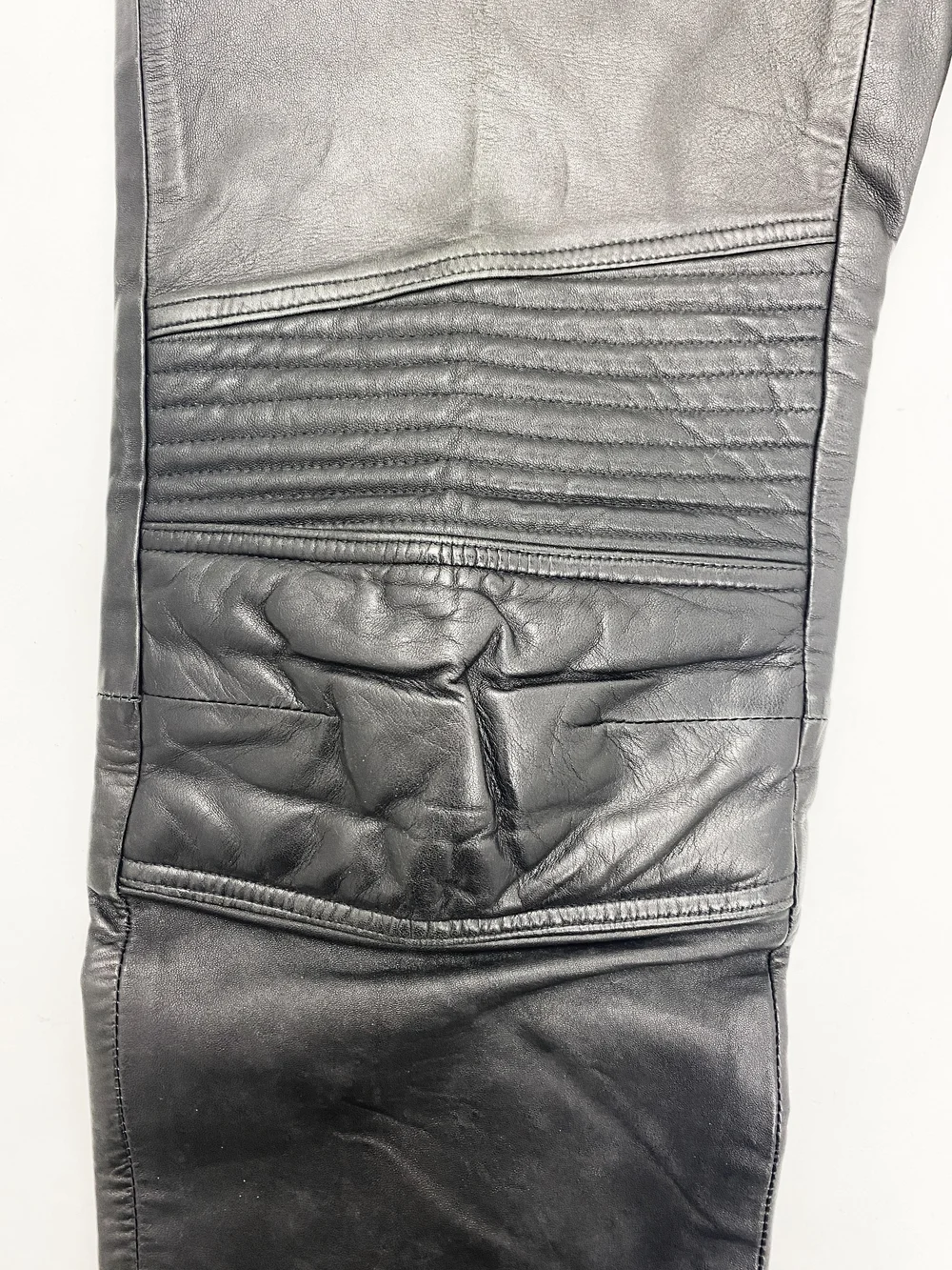 Helmut Lang F/W 1999 astro biker leather pants — JAMES VELORIA