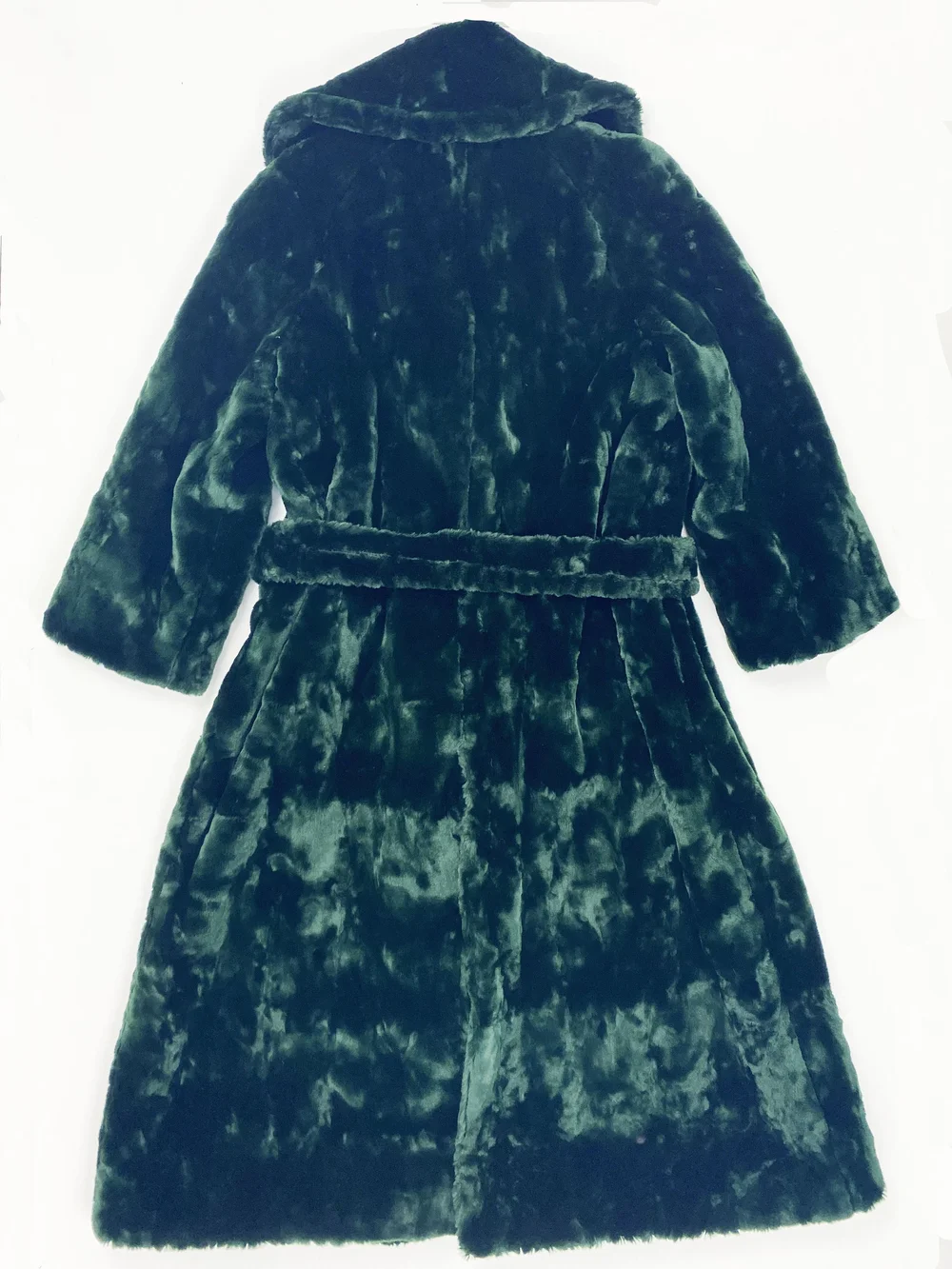 VTG SONIA RYKIEL FRANCE VELOUR FUR COAT