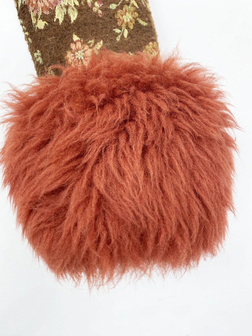 Vivienne Westwood F/W 1998 faux fur trim coat — JAMES VELORIA