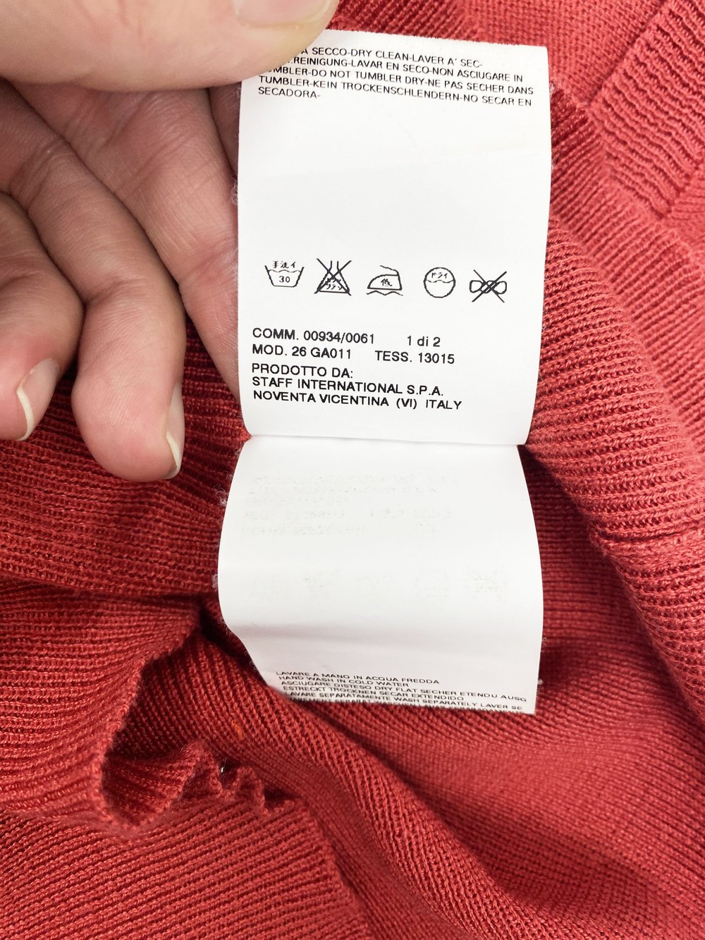Vivienne Westwood S/S 2006 red orb sweater — JAMES VELORIA