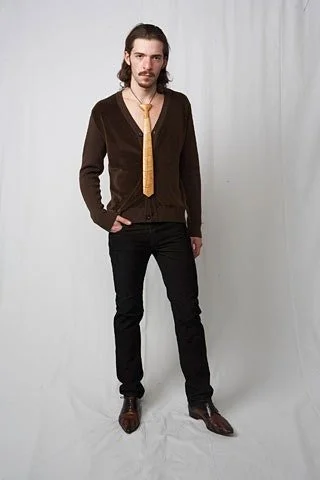 Maison Martin Margiela F/W 2007 wooden necktie — JAMES VELORIA