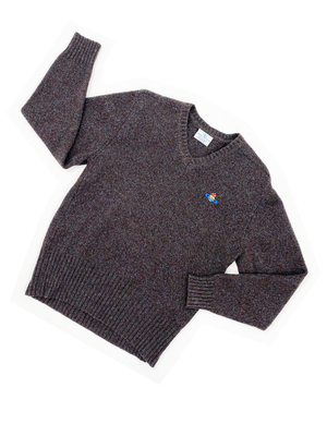 Vivienne Westwood MAN brown speckled sweater — JAMES VELORIA