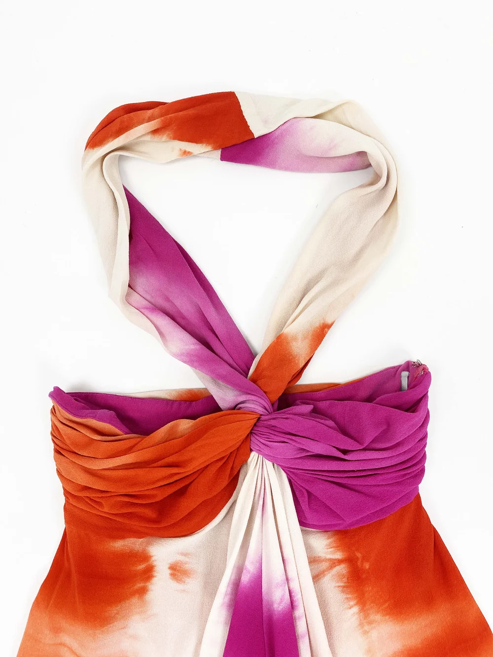 Celine S/S 2003 tie dye halter mini dress — JAMES VELORIA