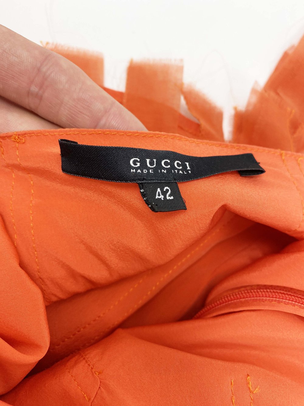 chinese dress ladies loki-orange-lace-dress  LabelRow
