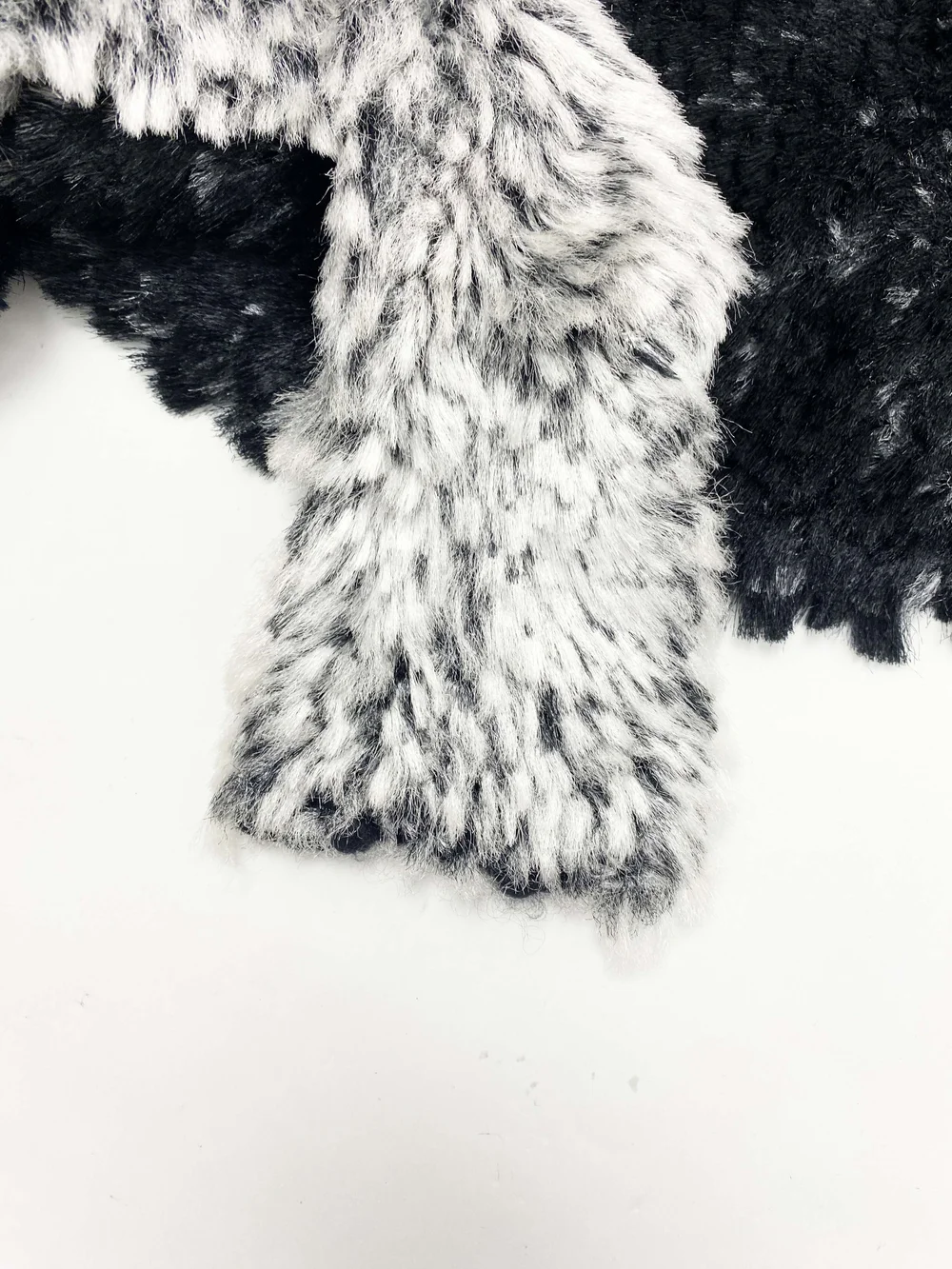 Issey Miyake faux fur shrug — JAMES VELORIA