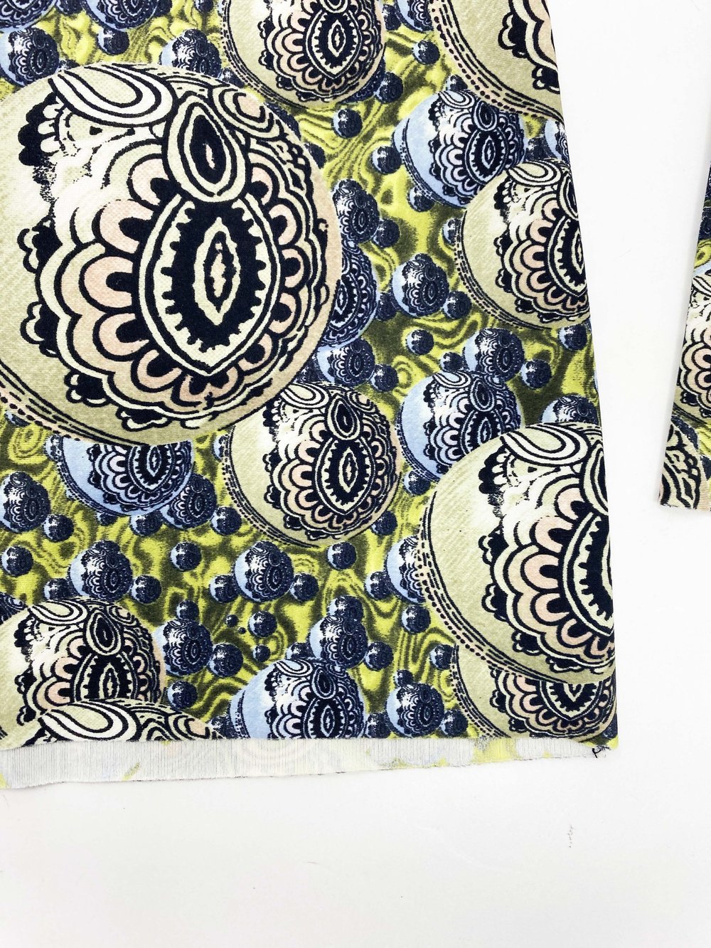 Jean Paul Gaultier F/W 1996 psychedelic print stretch top — JAMES