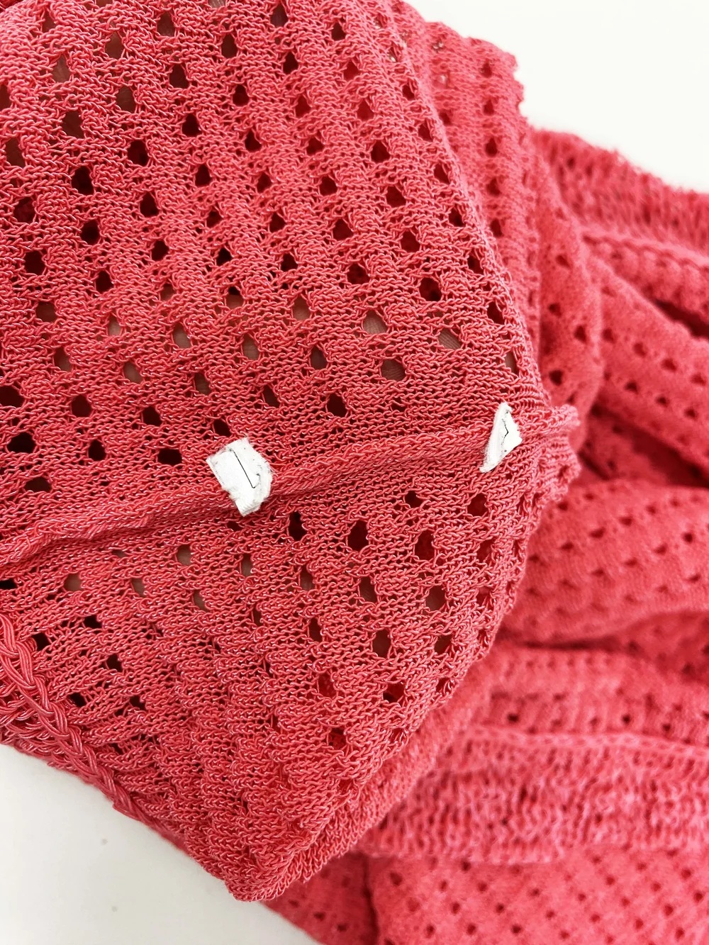 John Galliano pink knit top — JAMES VELORIA