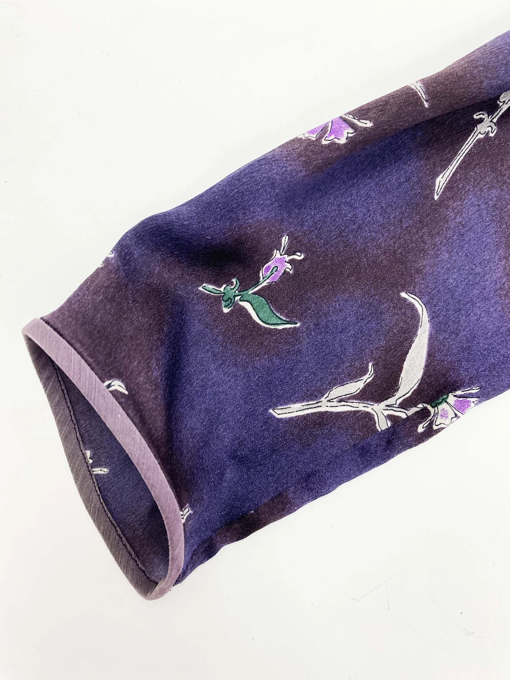 Prada F/W 1997 flower pattern silk shirt — JAMES VELORIA