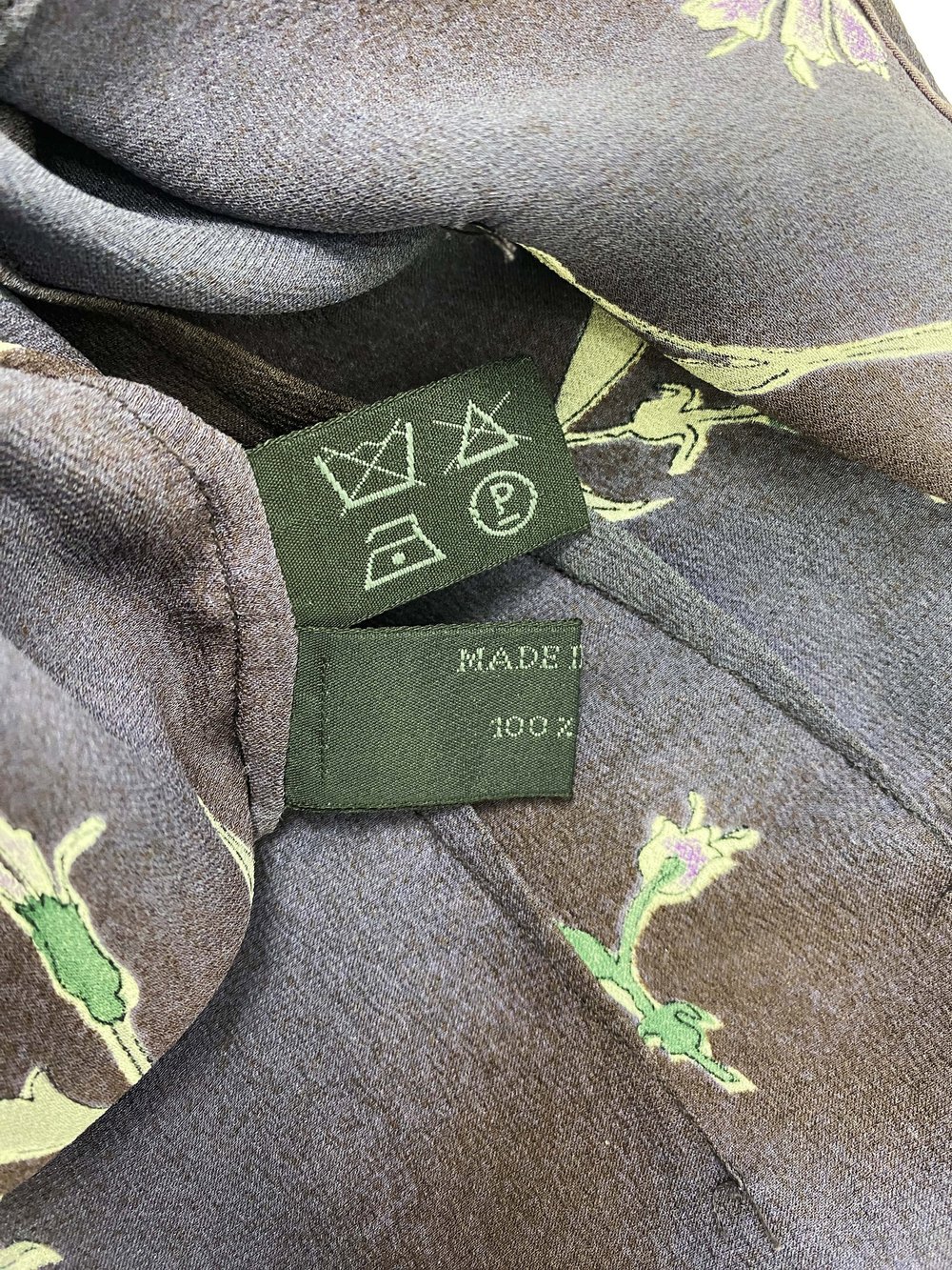 Prada F/W 1997 flower pattern silk shirt — JAMES VELORIA