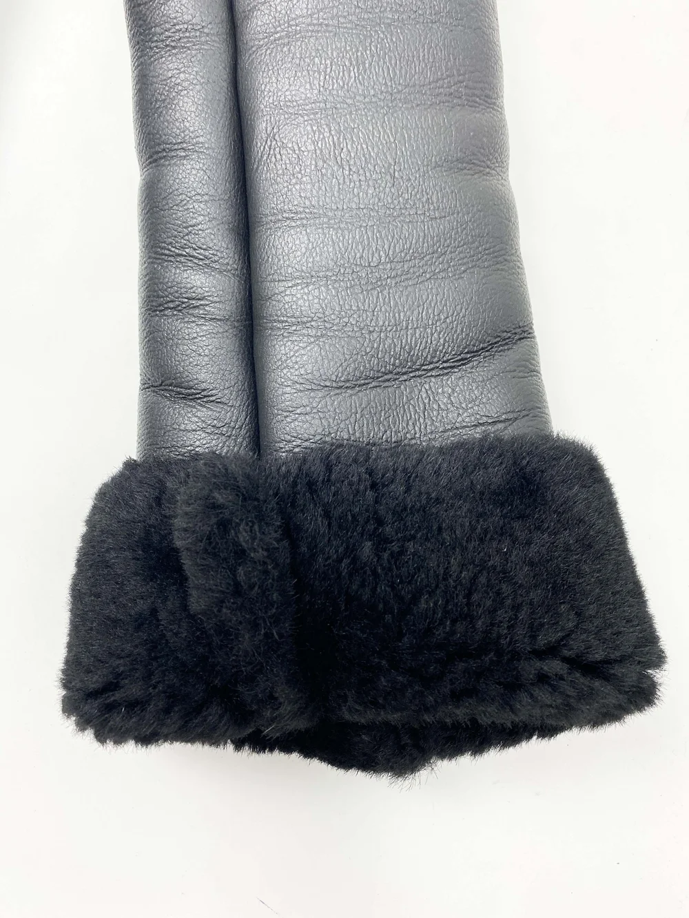 Vivienne Westwood F/W 1994 fur collar leather coat — JAMES VELORIA
