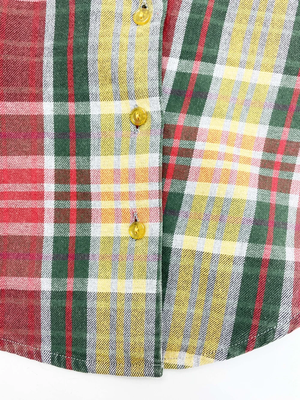 Vivienne Westwood F/W 1999 plaid asymmetrical shirt — JAMES VELORIA