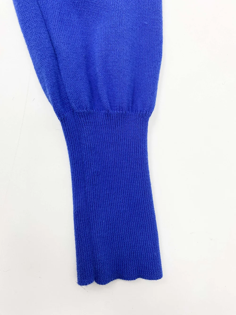 Vivienne Westwood S/S 2014 royal blue cardigan — JAMES VELORIA