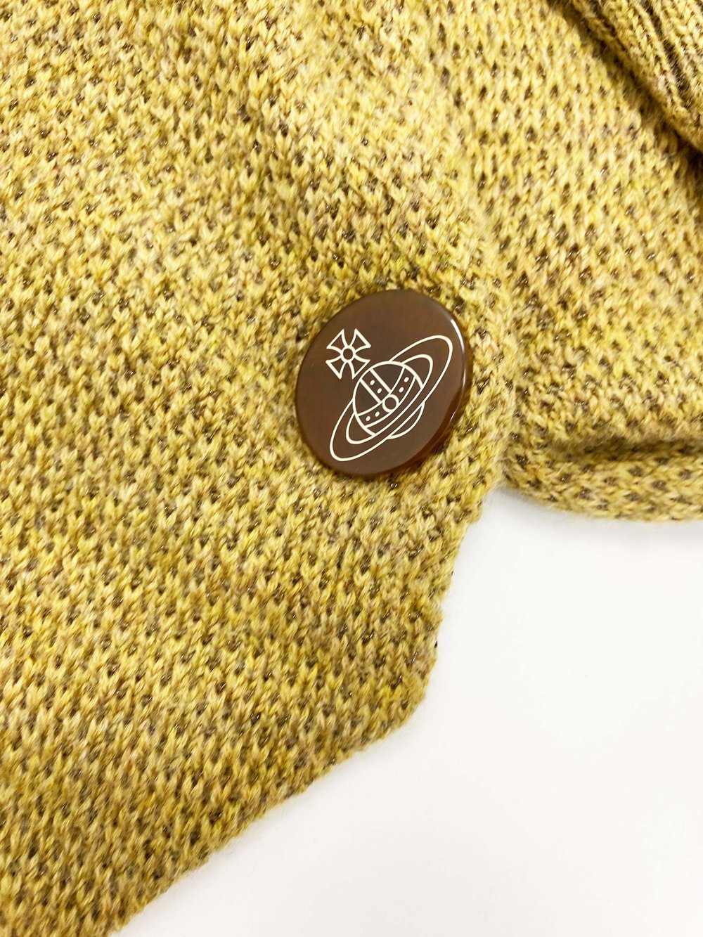 Vivienne Westwood cropped loop cardigan — JAMES VELORIA