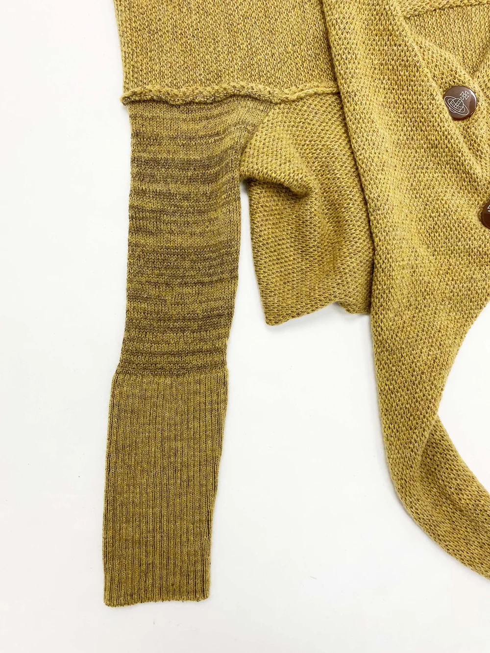 Vivienne Westwood cropped loop cardigan — JAMES VELORIA