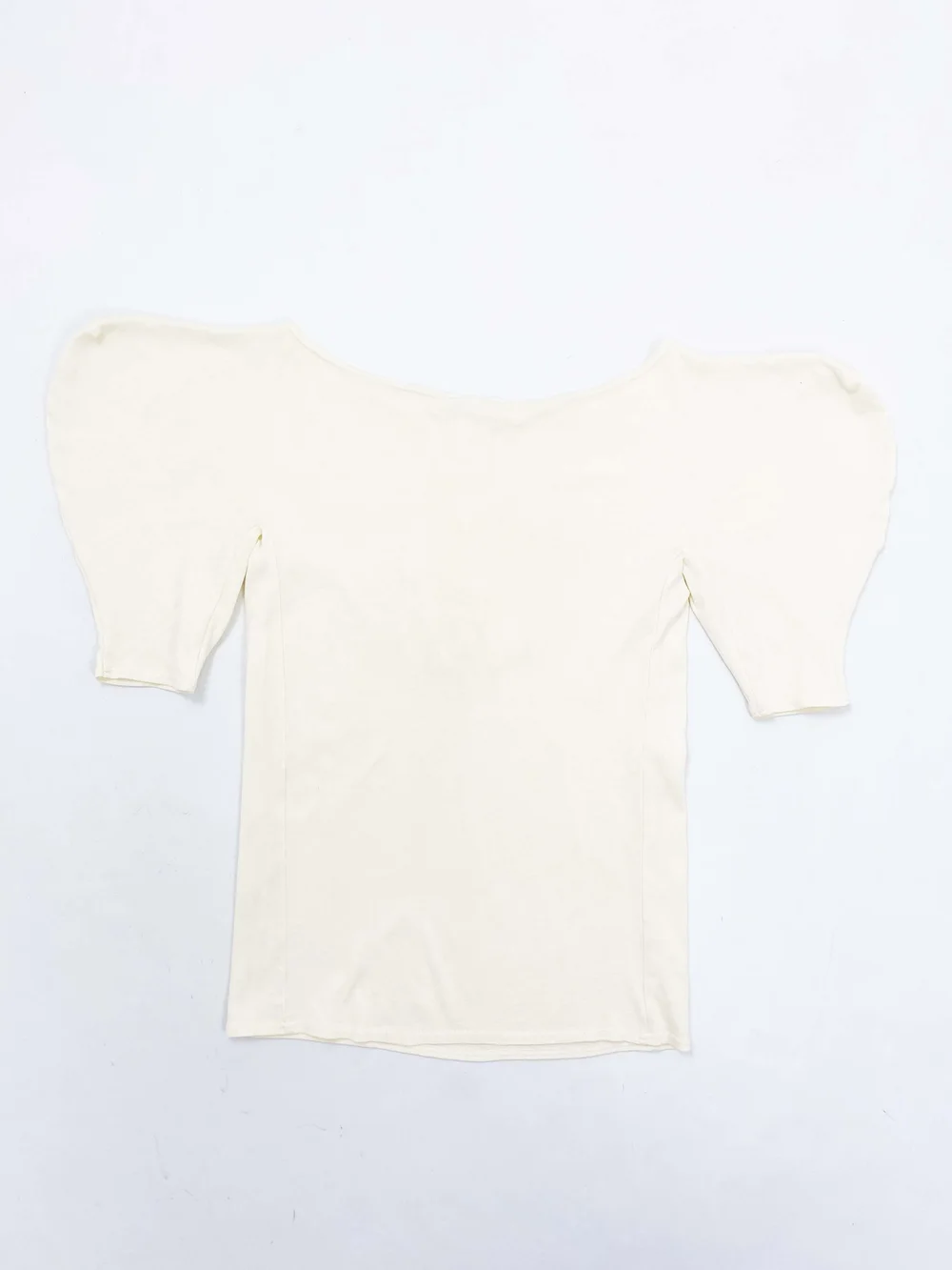 Chloe S/S 2001 banana print puff sleeve top — JAMES VELORIA