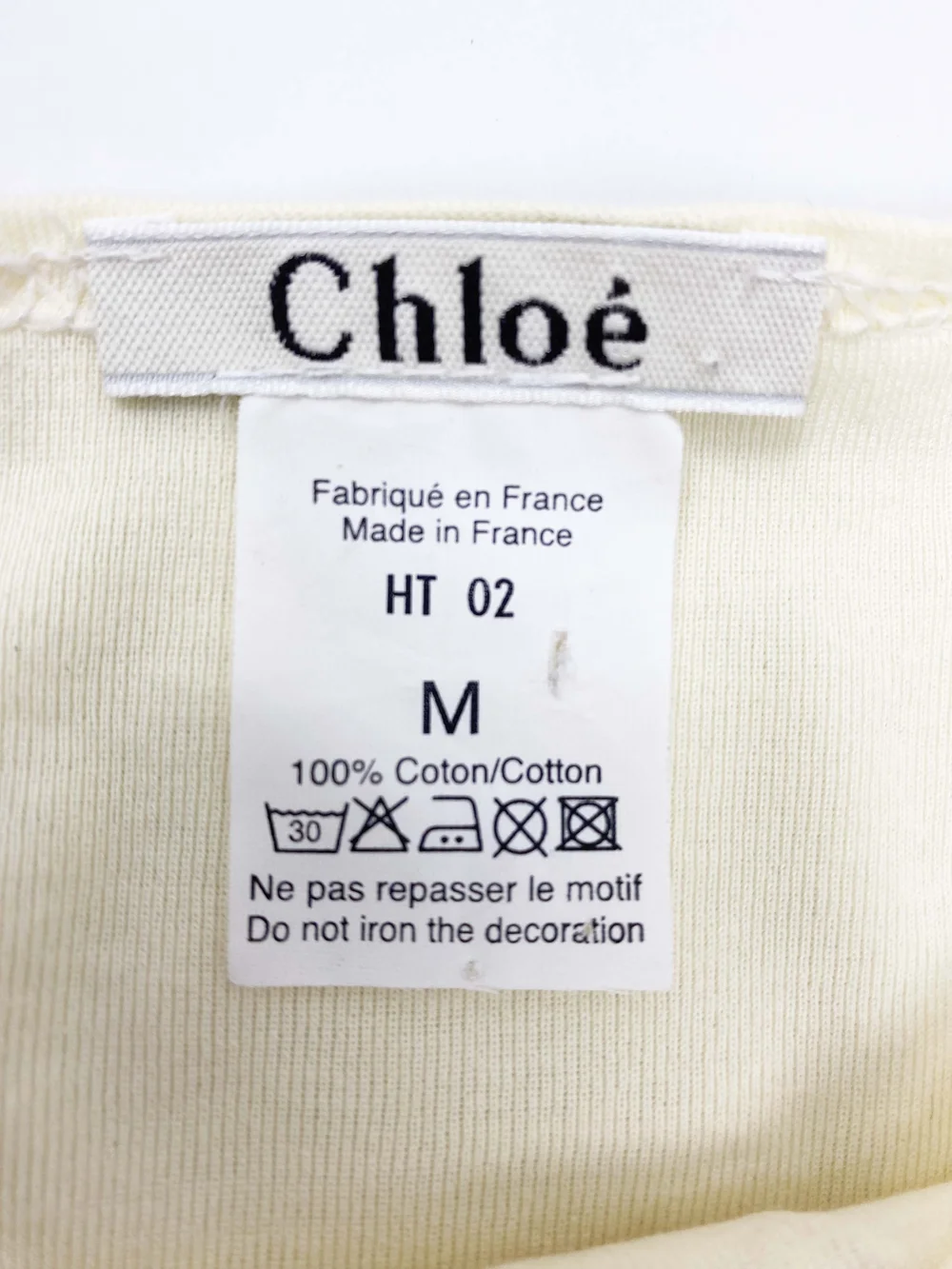 Chloe S/S 2001 banana print puff sleeve top — JAMES VELORIA