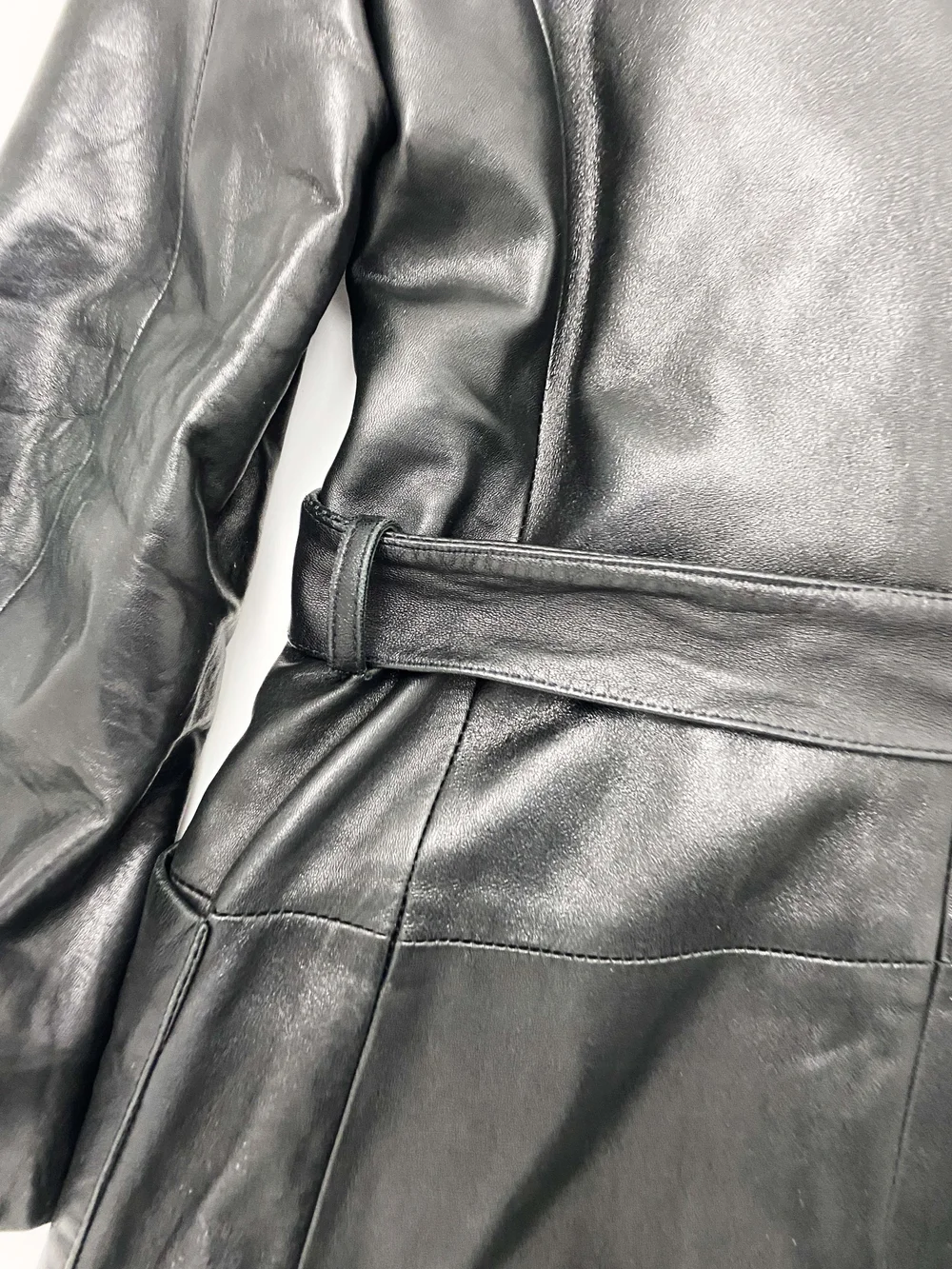 1990's \" DONNA KARAN \" riders jacket レザー Donna Karan Leather Outer Shell Coats, Jackets & Vests for Men for