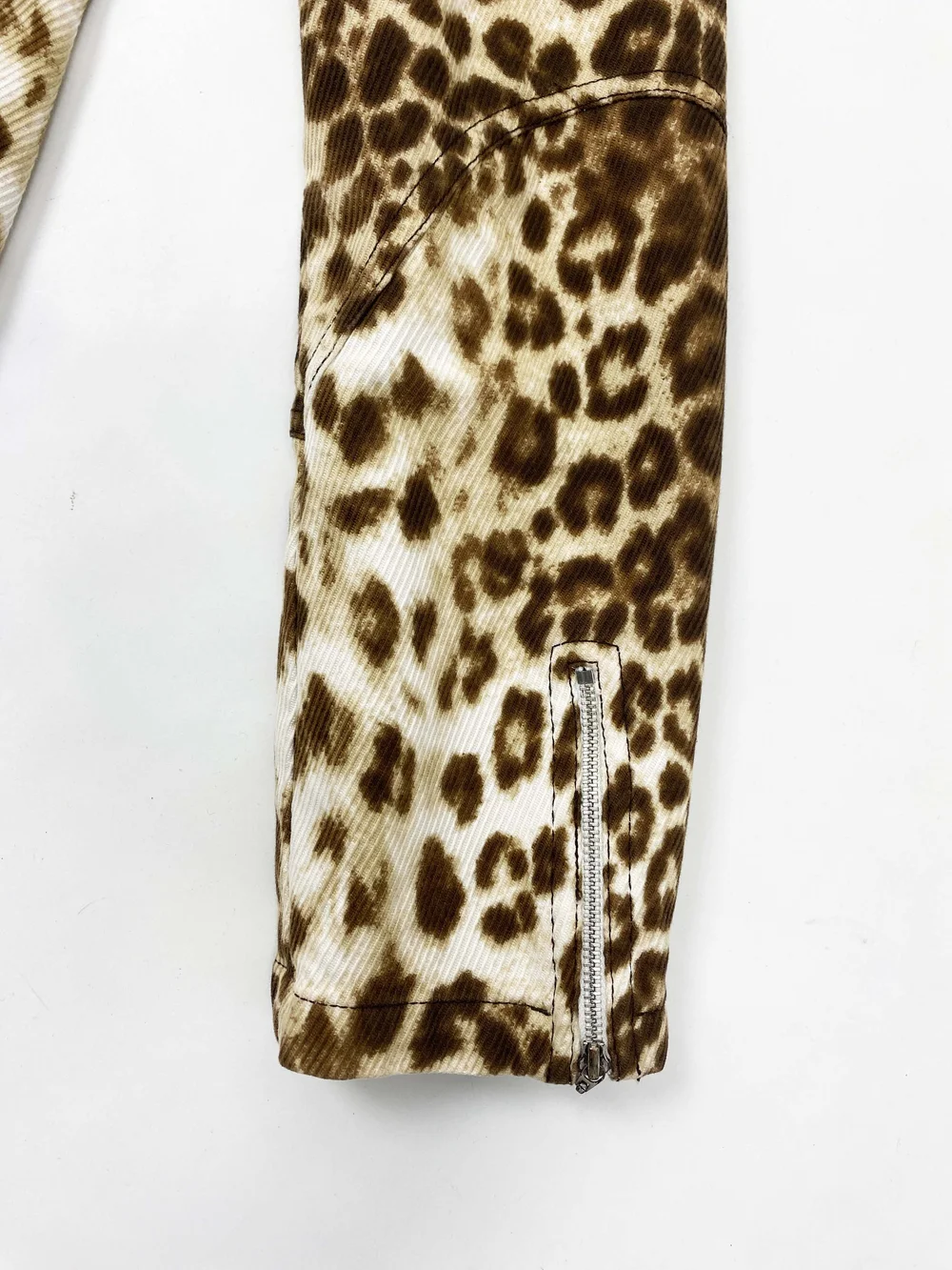Roberto Cavalli leopard print lace up jacket — JAMES VELORIA