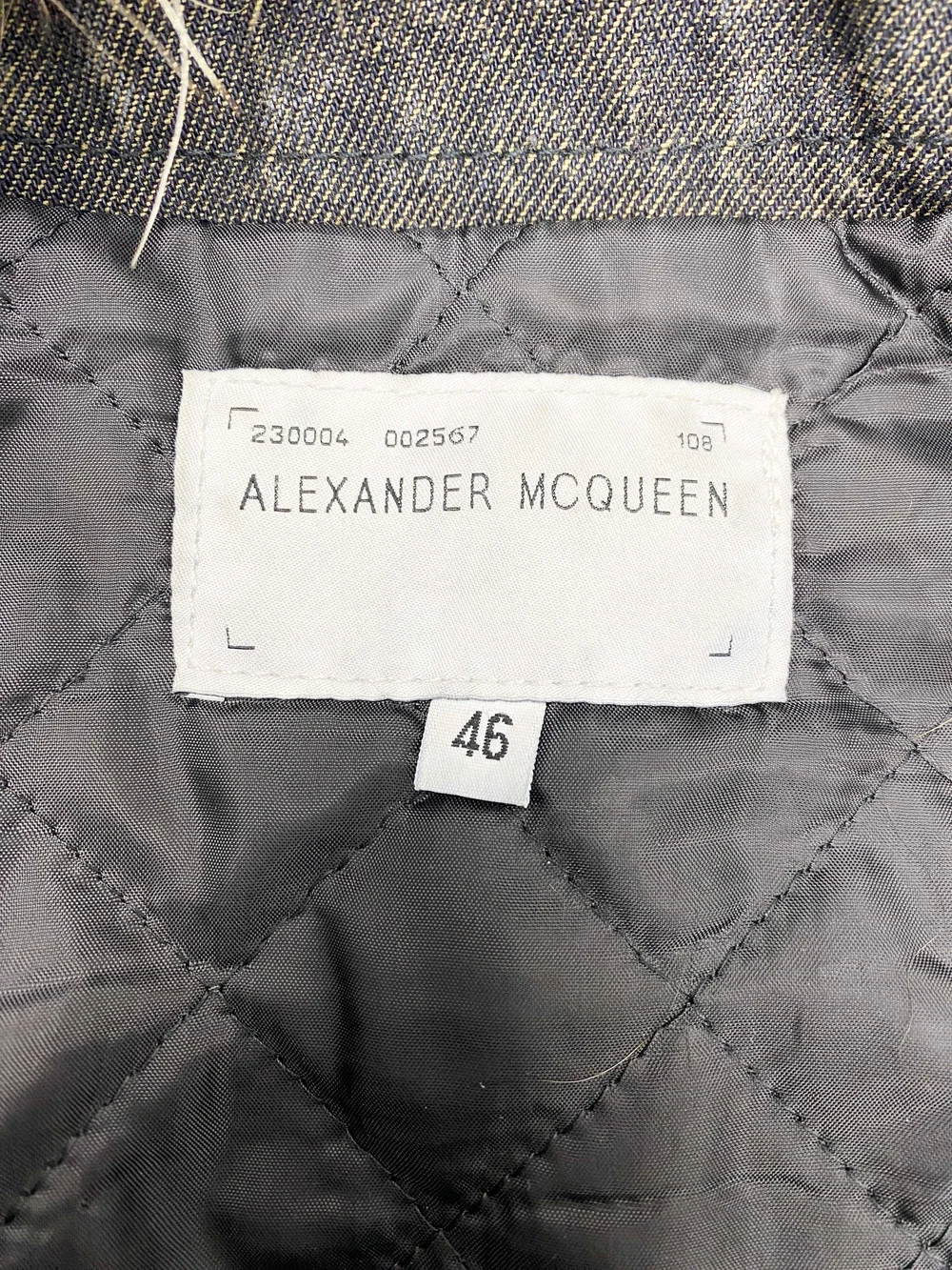 トップス 90's vintage \"ALEXANDER MCQUEEN\"BLACK 46 90's vintage 