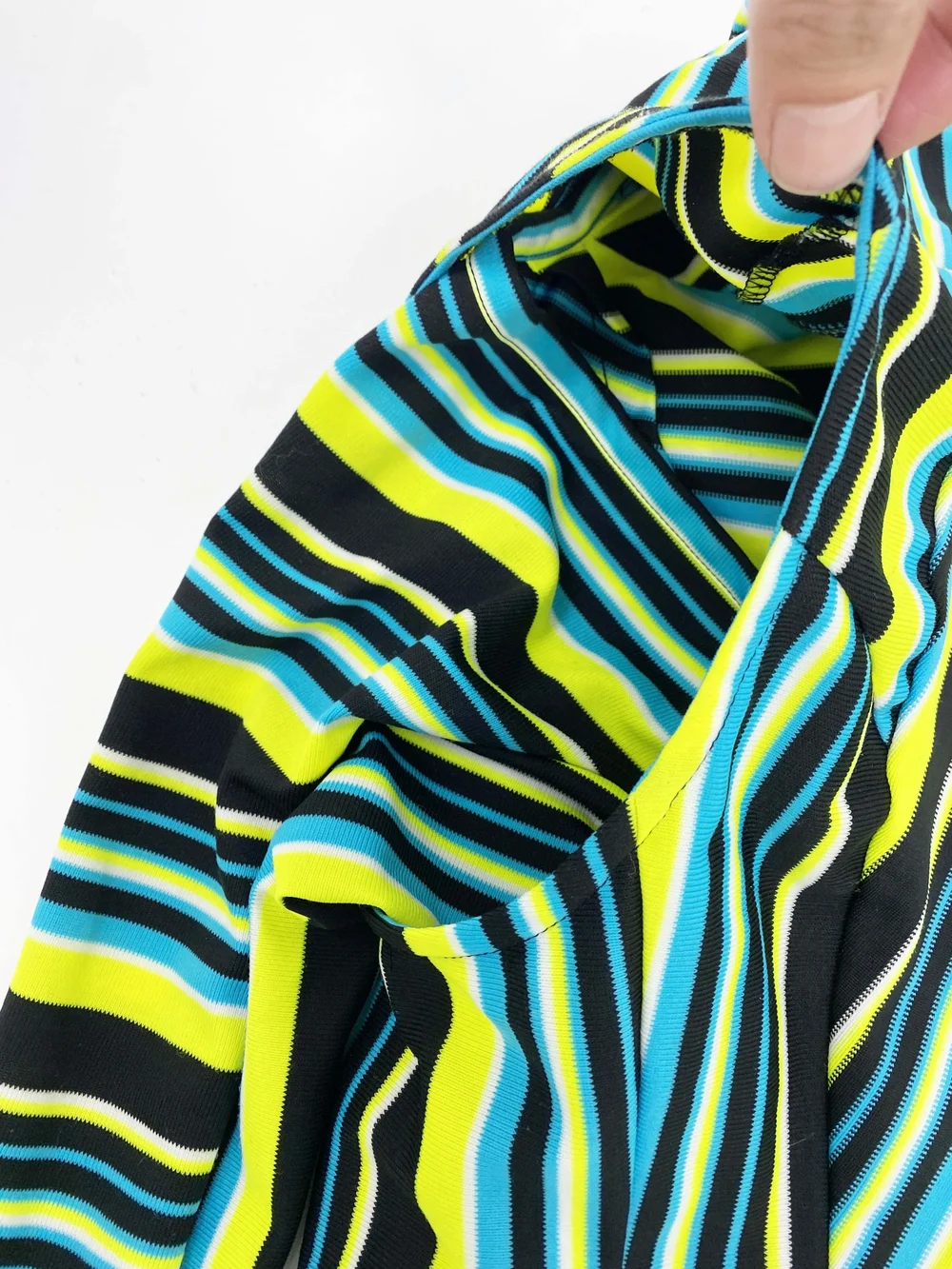 コムデギャルソン　サマージャケット Comme des Garcons S/S 1996 striped deconstructed jacket