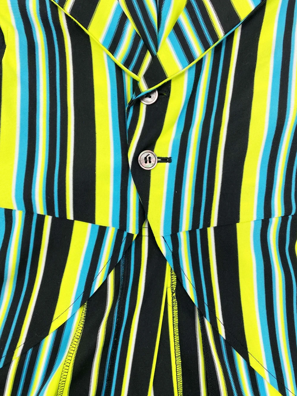 コムデギャルソン　サマージャケット Comme des Garcons S/S 1996 striped deconstructed jacket