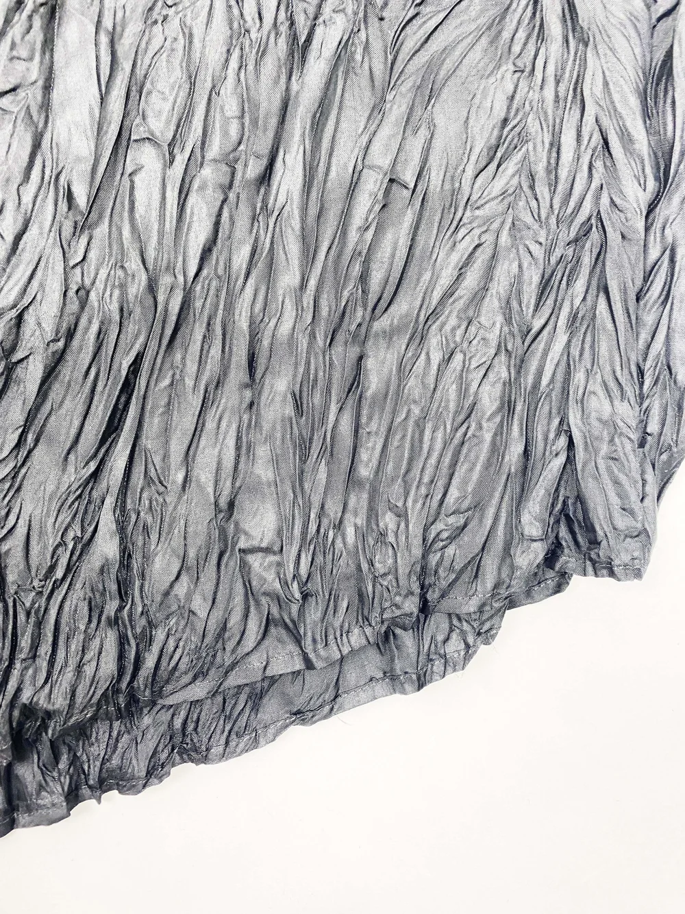 Issey Miyake 90s crinkle pleated tunic — JAMES VELORIA