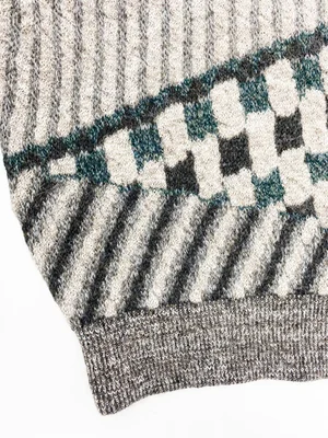 トップス VTG 90s MIYAKE Geometric Sweatshirt VTG 90s Issey Miyake Geometric Sweatshirt