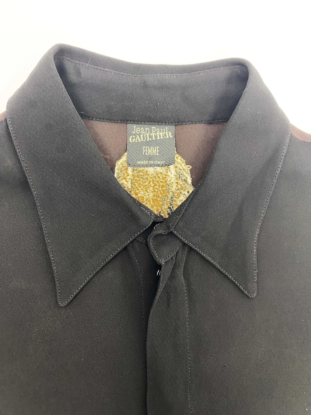 Jean Paul Gaultier F/W 1997 leopard pelt print shirt — JAMES VELORIA