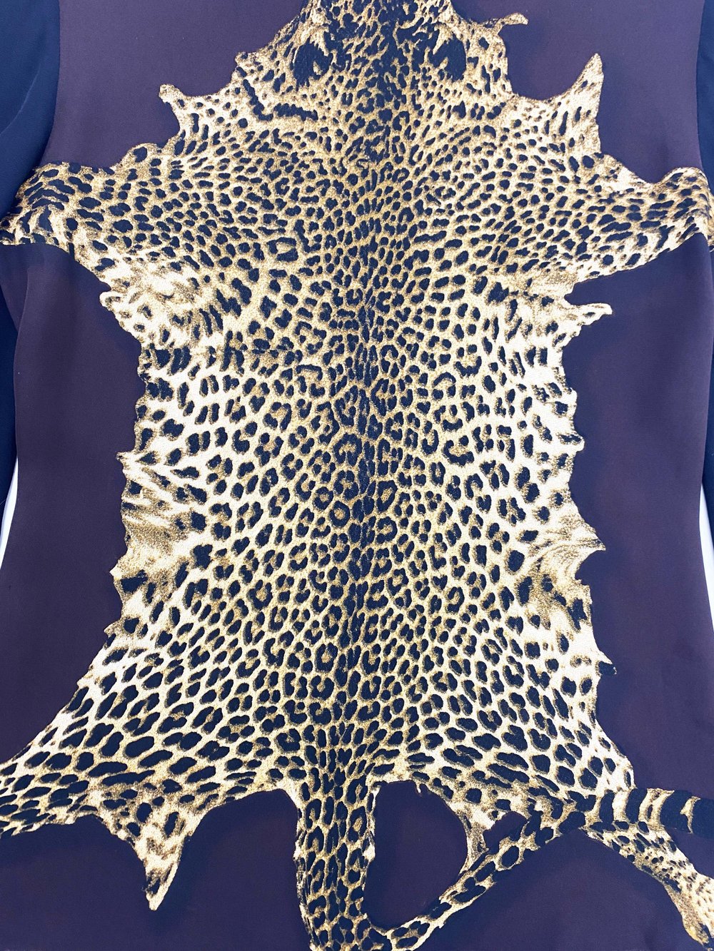 Jean Paul Gaultier F/W 1997 leopard pelt print shirt — JAMES VELORIA