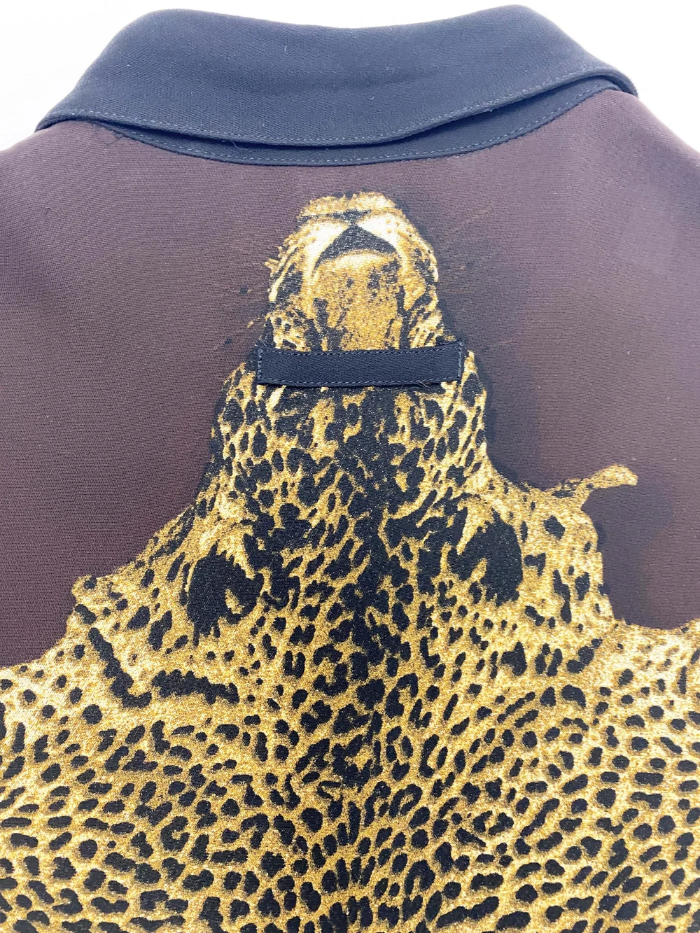 Jean Paul Gaultier F/W 1997 leopard pelt print shirt — JAMES VELORIA